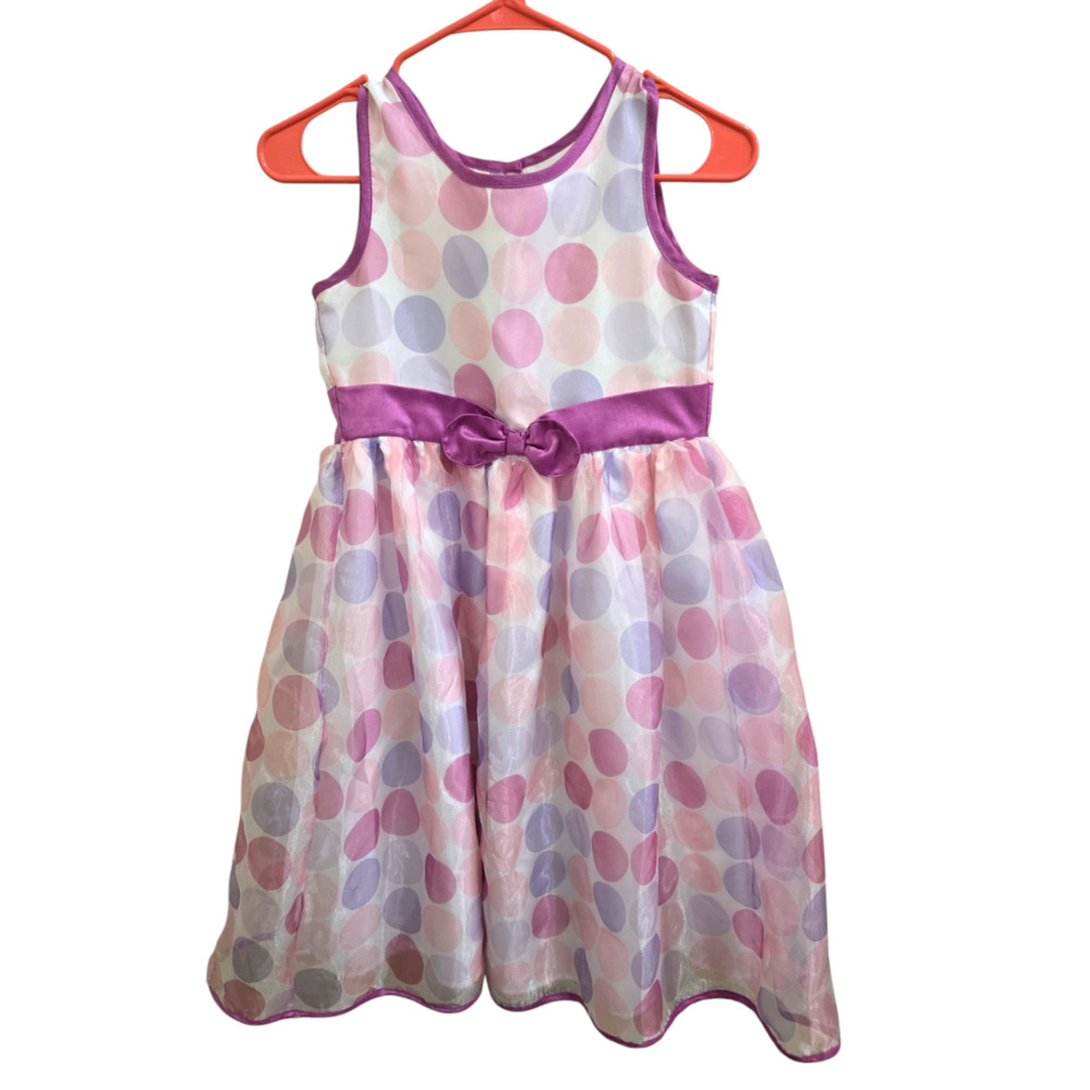 Excellent 10 purple dot Dress